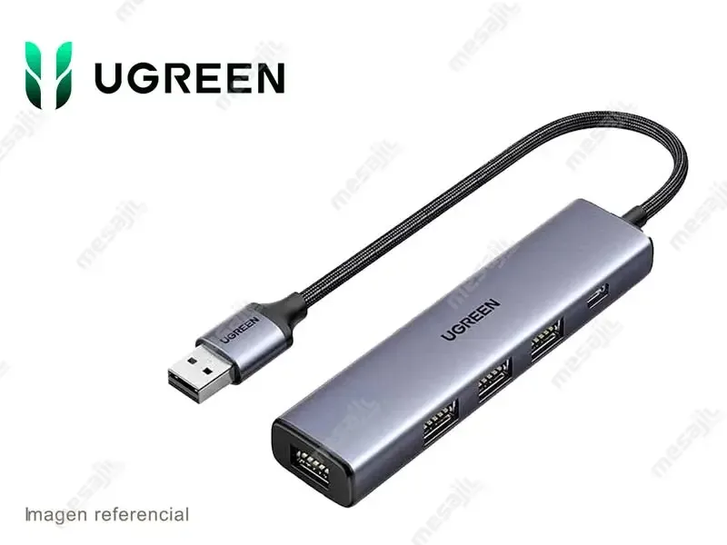Hub UGREEN USB 3.0 a 4 USB 3.0/1USB-C  (CM473-20805)