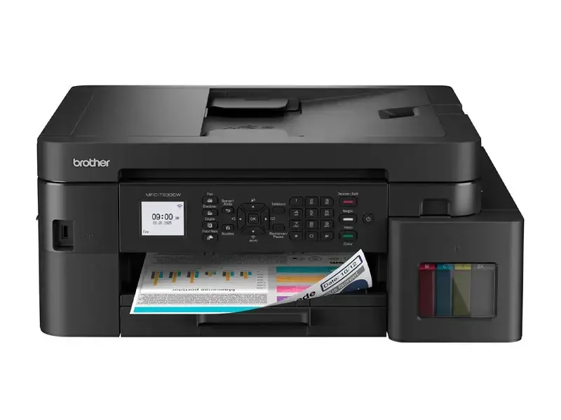 Impresora Multifuncional Brother InkBenefit Tank MFC-T930DW Duplex WiFi