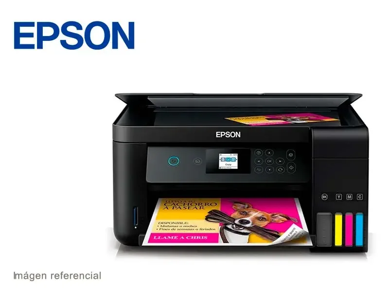 Impresora Multifuncional Epson EcoTank L4160 Sistema Continuo Wi-Fi