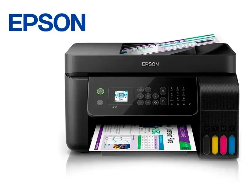 Impresora Multifuncional Epson EcoTank L5190 Sistema Continuo Wi-Fi