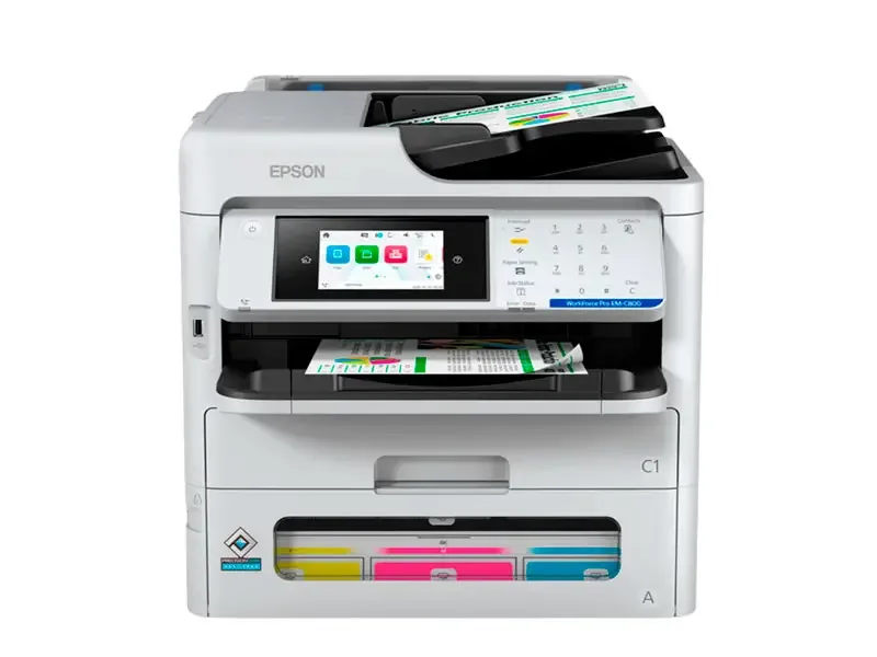 Impresora Multifuncional Epson WorkForce Pro EM-C800 USB/LAN/RED