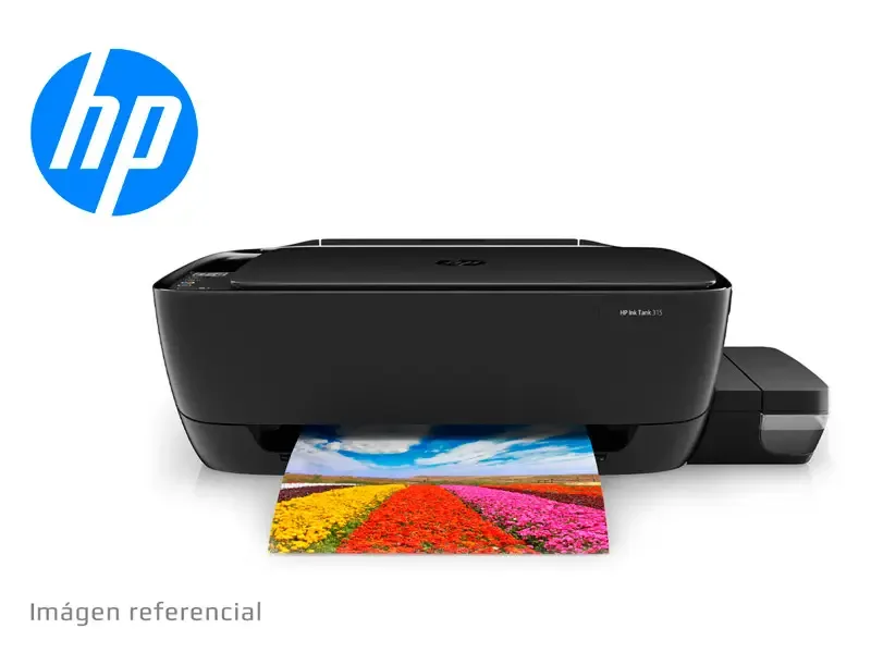 Impresora Multifuncional HP Ink Tank 315 Sistema Continuo