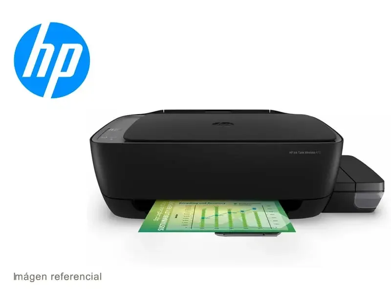 Impresora Multifuncional HP Ink Tank Wireless 410 Sistema Continuo Wi-Fi