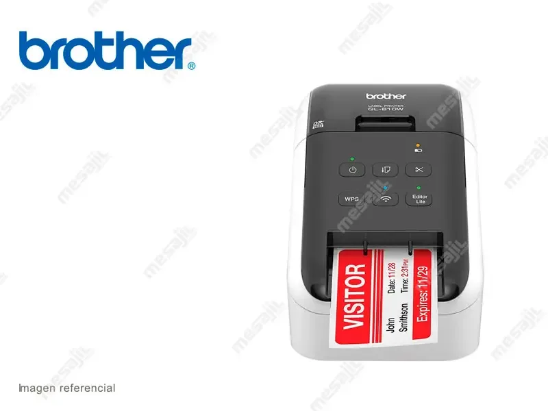Impresora Térmica Brother QL810W B/N