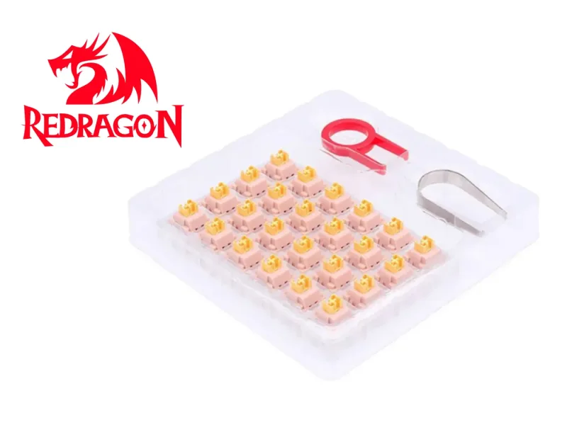 KIT Switches Redragon A113 Bullet QL Red
