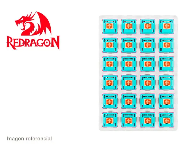KIT Switches Redragon A113 Bullet-R Red