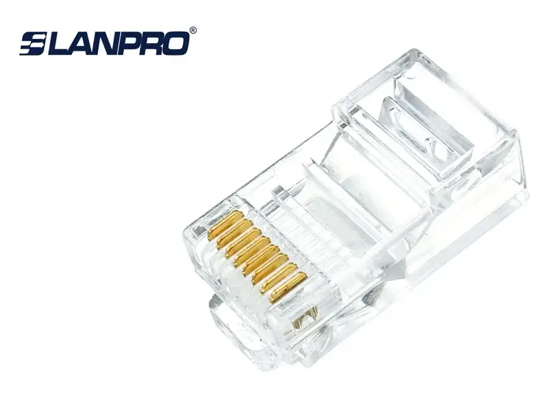 Lanpro CONECTOR DE RED Cat.6 Paq. x 100und (LP-RJ458P8CC6US11)
