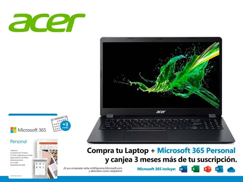 Laptop Acer Aspire A315-57G-72AR Intel Core i7-1065G7 8GB/SSD512GB/V2GB/15.6" W10home
