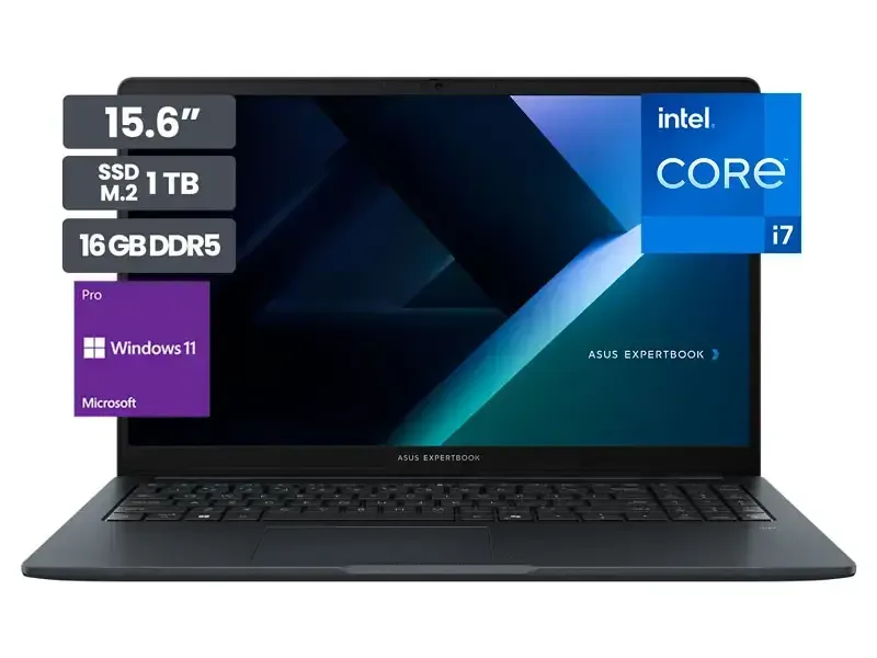 Laptop ASUS B1503CVA-NJ2198X 15.6" Intel Core i7-1355U 16GB SSD1TB Wind11 Pro