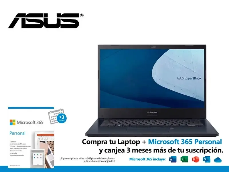 Laptop ASUS ExpertBook P2451FA-EK1441RA Intel Core i5-10210U 8GB/1TB/W10P/14"