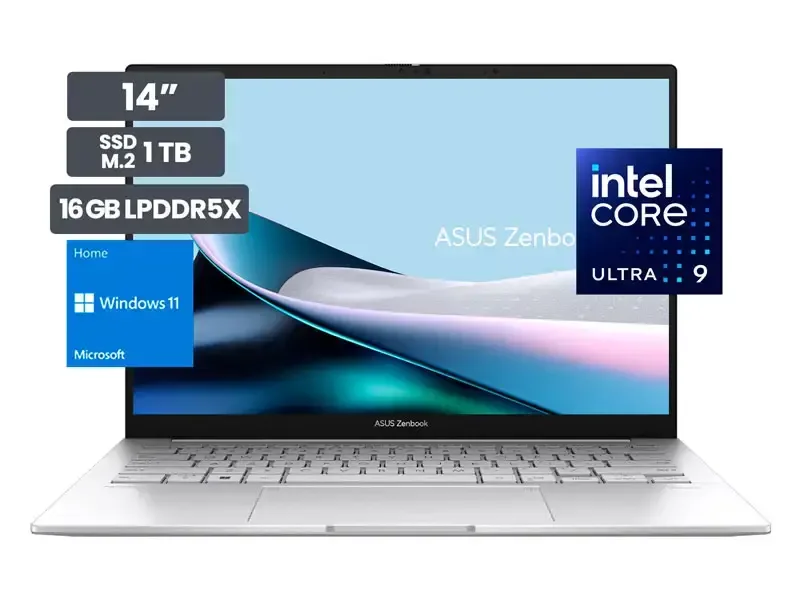 Laptop ASUS UX3405CA-PZ33 14" Intel Core Ultra 9-285H 16GB SSD1TB Wind11 Home