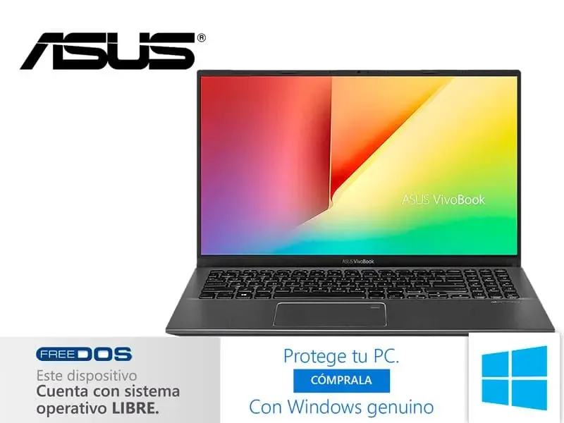 Laptop ASUS X512DA-BQ1693 AMD R5-3500U 8GB/1TB/15.6"/FREE DOS