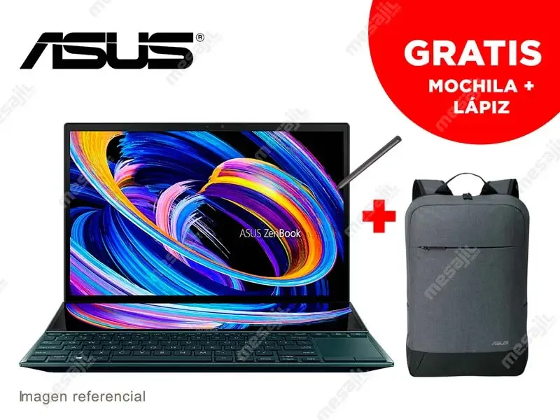 Laptop ASUS ZenBook UX482EGR-HY335W Intel Core i7-1195G7 16GB/SSD1TB/V2GB/14" W10 Azul Celestial