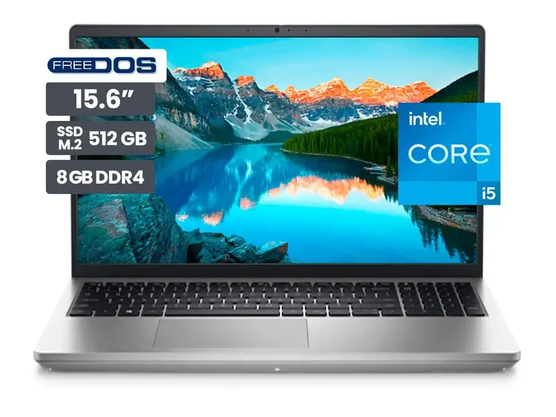Laptop DELL Dell Inspiron 15.6" 3520 Intel Core i5-1235U 8GB SSD512 No Inclye Windows