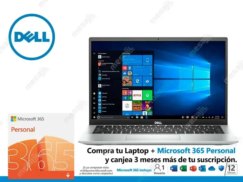Laptop Dell Inspiron 13 5301 Intel Core i5-1135G7 8GB/SSD256GB/13.3"/W10H