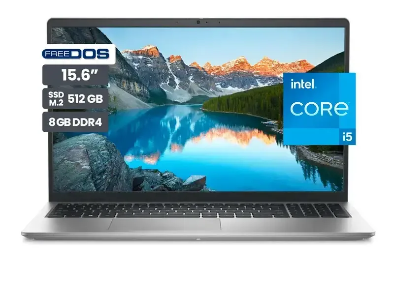 Laptop Dell Inspiron 15 3520 Intel Core i5-1235U 8GB/M.2 2230 512GB/15.6"/Ubuntu