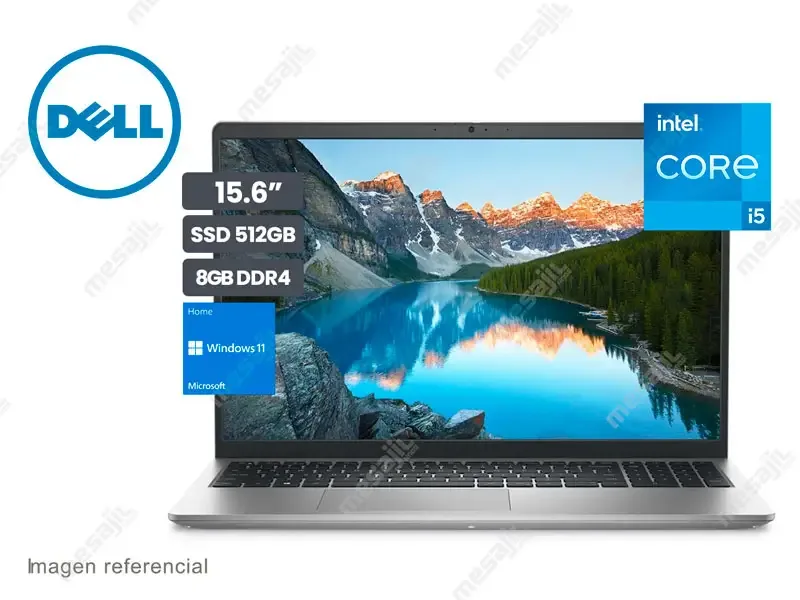 Laptop Dell Inspiron 15 3520 Intel Core i5-1235U 8GB/M.2 2230 512GB/15.6"/W11h