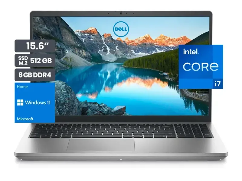 Laptop Dell Inspiron 15 3520 Intel Core i7-1255U 8GB/M.2 2230 512GB/15.6"/W11h