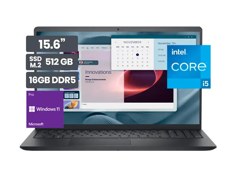 Laptop DELL Pro 15 Essential PV15250 15.6" Intel Core 5 1334U 16GB SSD512GB W11Pro