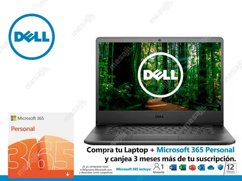 Laptop Dell Vostro 3400 Intel i5-1135G7 8GB/1TB/14"/W10Pro