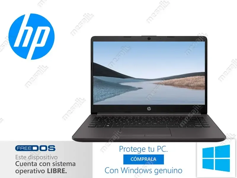 Laptop HP 240 G8 Intel Core i3-1005G1 4GB/1TB/14" No incluye windows