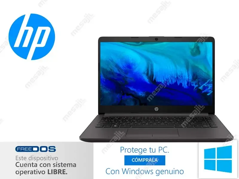 Laptop HP 240 G8 Intel Core i5-1035G1 8GB/1TB/14" No incluye windows