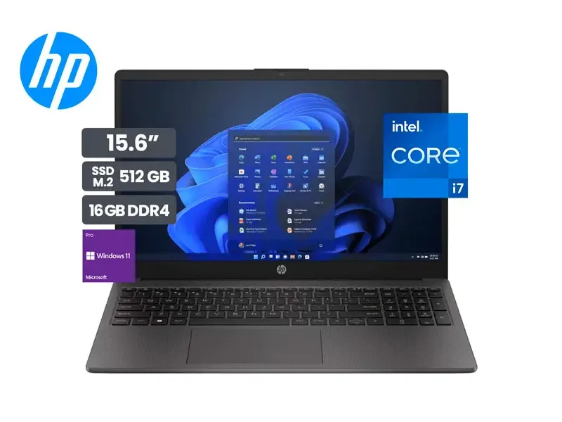 Laptop HP 250 G10 Intel Core i7-1355U 16GB/SSD512GB/15.6" /W11Pro