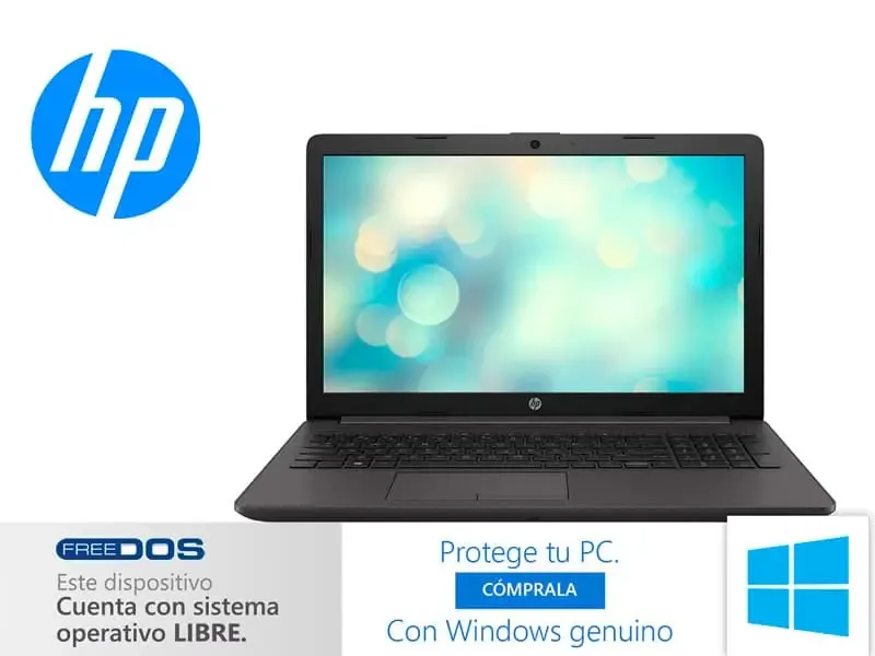 Laptop HP 250 G8 Intel Core i3-1005G1 4GB/1TB/15.6" No incluye windows