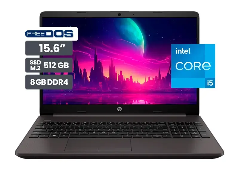 Laptop HP 250 G9 Intel Core i5-1235U 8GB/SSD512GB/15.6" FreeDos