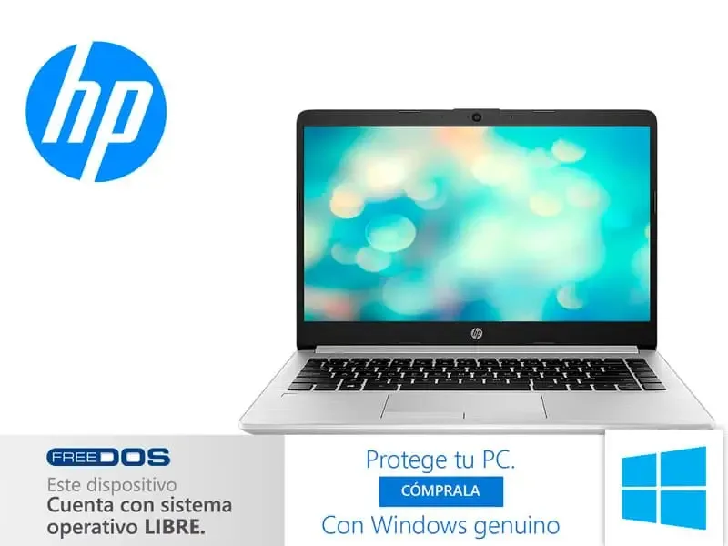 Laptop HP 348 G7 Intel Core i5-10210U 8GB/1TB/VD2GB/14" No incluye windows
