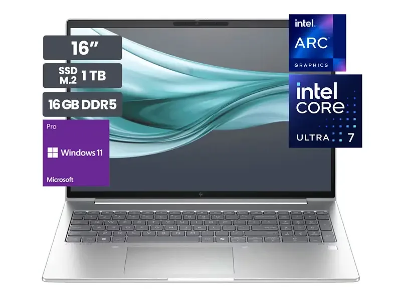 Laptop HP EliteBook 660 G11 16" Intel Core Ultra 7-155U 16GB SSD1TB Wind11 Pro