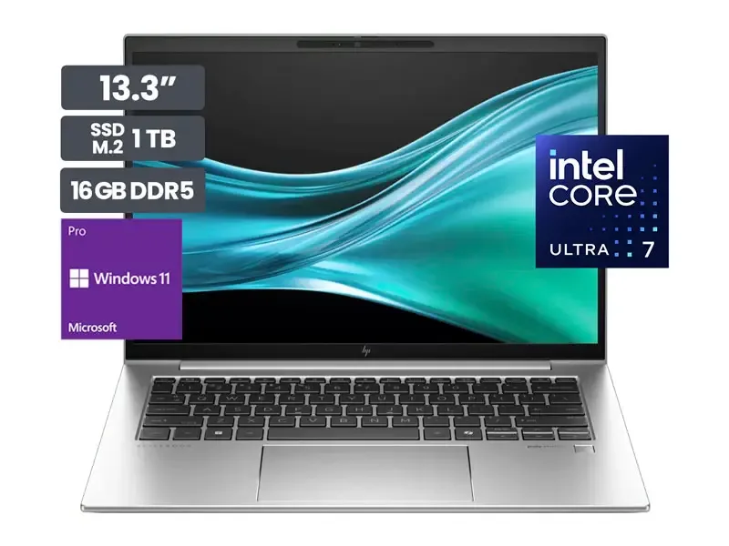Laptop HP Elitebook 830 G11 13.3" Touch Intel Core Ultra 7-165U 16GB SSD1TB Wind11 Pro