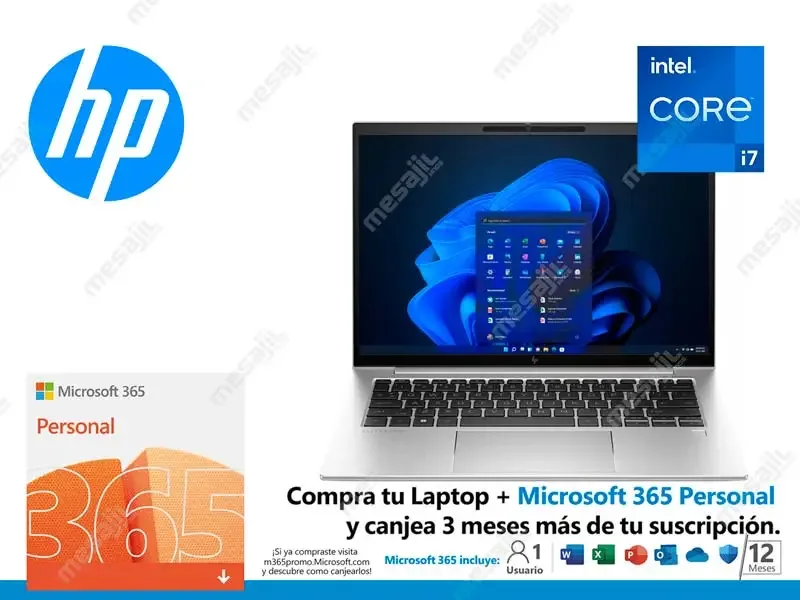 Laptop HP Elitebook 840 G10 Intel Core i7-1355U 16GB/SSD 1TB/14" FHD/W11Pro