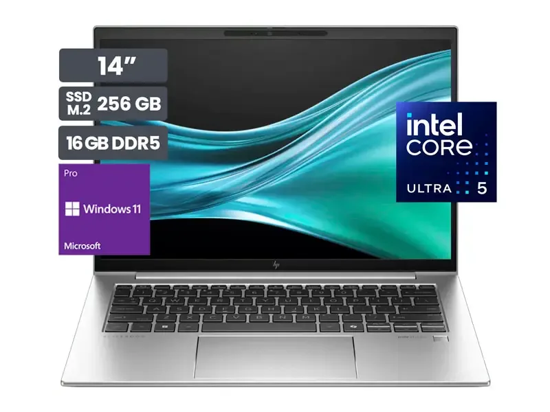 Laptop HP Elitebook 840 G11 14" Intel Core Ultra 5-135U 16GB SSD256GB Wind11 Pro