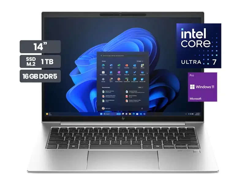 Laptop HP Elitebook 840 G11 14" Touch Inte Core Ultra 7-155U 16GB SSD1TB Wind11 Pro
