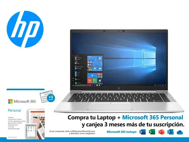Laptop HP EliteBook 840 G7 Intel Core i5-10210U 8GB/SSD256GB 14" FHD W10pro