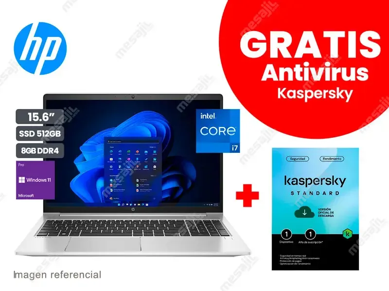 Laptop HP ProBook 450 G9 Intel Core i7-1255U 8GB/SSD 512GB/15.6" FHD/W11Pro