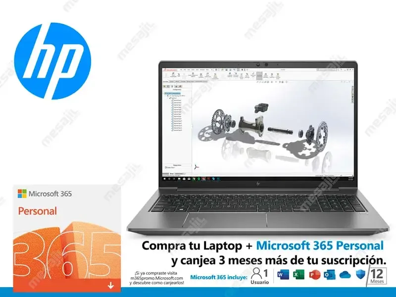 Laptop HP Workstations ZBook Power G8 Inter Core i7-11800H 16GB/SSD 1TB/VD4GB/FHD 15.6"/W10P