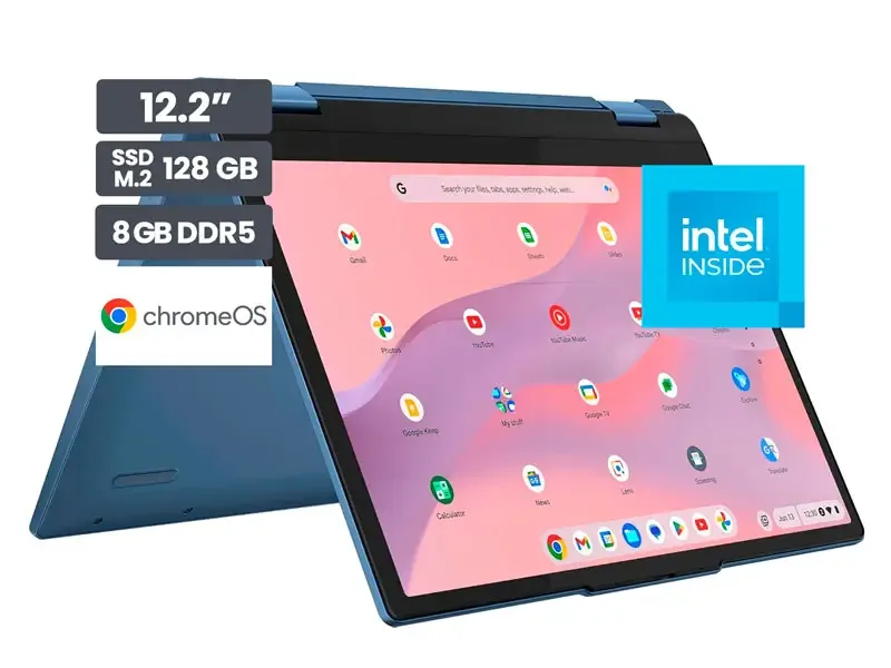 Laptop Lenovo Chromebook IP Flex 3 Intel N100 8GB/128GB/12.2"/CHROMEOS