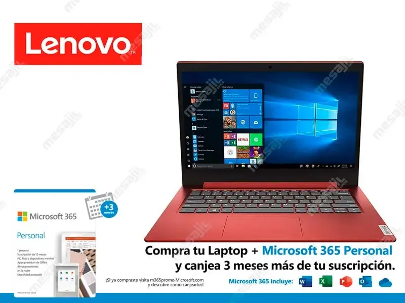 Laptop Lenovo Ideapad 1 14ADA05 4GB/64GB/14"  W10