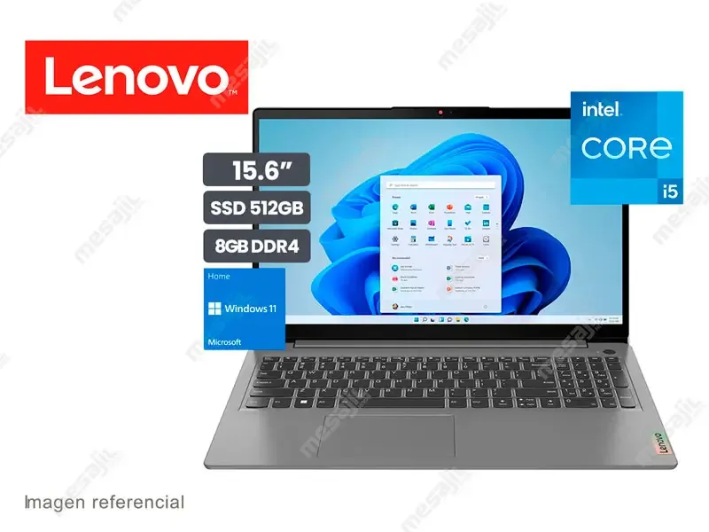 Laptop Lenovo IdeaPad 3 15IAU7 Intel Core i5-1235U 8GB/SSD512GB/15.6"/W11H