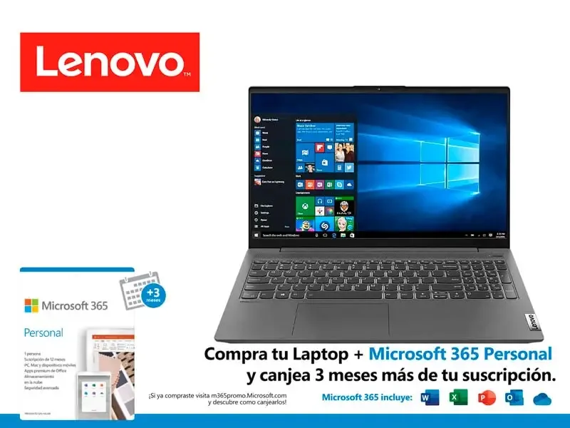 Laptop Lenovo IdeaPad 5 15ITL05  Intel Core i7-1165G7 16GB/SSD256GB/15.6"FHD (82FG00J6LM) W10h