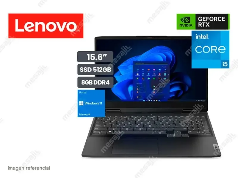 Laptop Lenovo IdeaPad  Gaming 3 15IAH7 Intel i5-12450H 8GB/SSD512GB/V4GB RTX3050/15.6" FHD/W11H