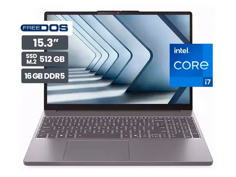 Laptop Lenovo IdeaPad Slim 3 15IRH10 15.3" Intel Core  i7-13620H 16GB SS512GB No Incluye Windows