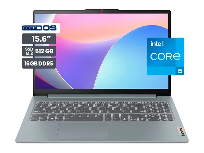 Laptop Lenovo IdeaPad  Slim 3 Intel i5-1335U 16GB/SSD512GB//15.6" FHD/FreeDos