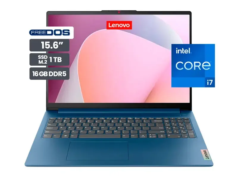 Laptop Lenovo IdeaPad Slim 315IRH8 15.6" Intel Core  i7-13620H 16GB SS1TB No Incluye Windows