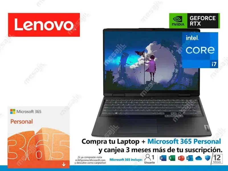 Laptop Lenovo Legion 5 15IAH7 Intel Core i7-12700H 16GB/SSD 512GB/RTX3050 V4GB/15.6"FHD/ W11h