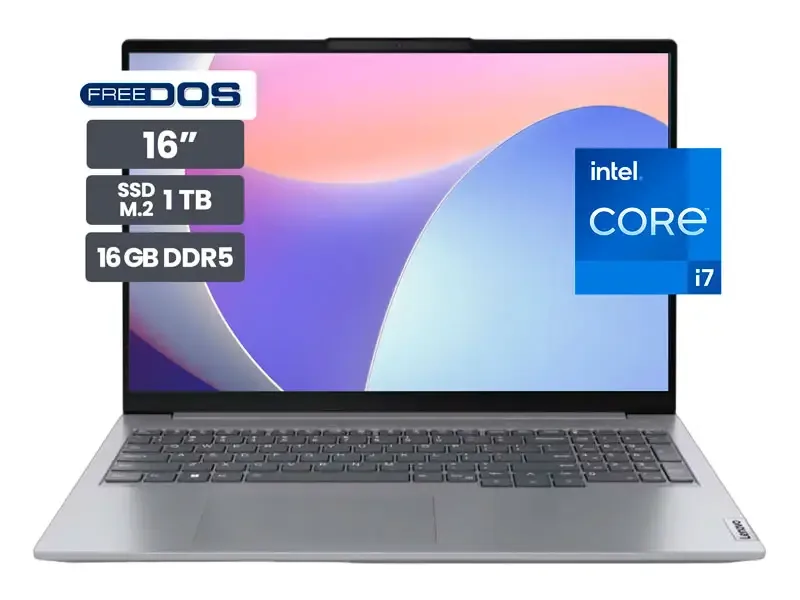 Laptop Lenovo Thinkbook 16 G8 IRL Intel Core i7-240H 16GB/SSD1TB/16"/No incluye sistema operativo