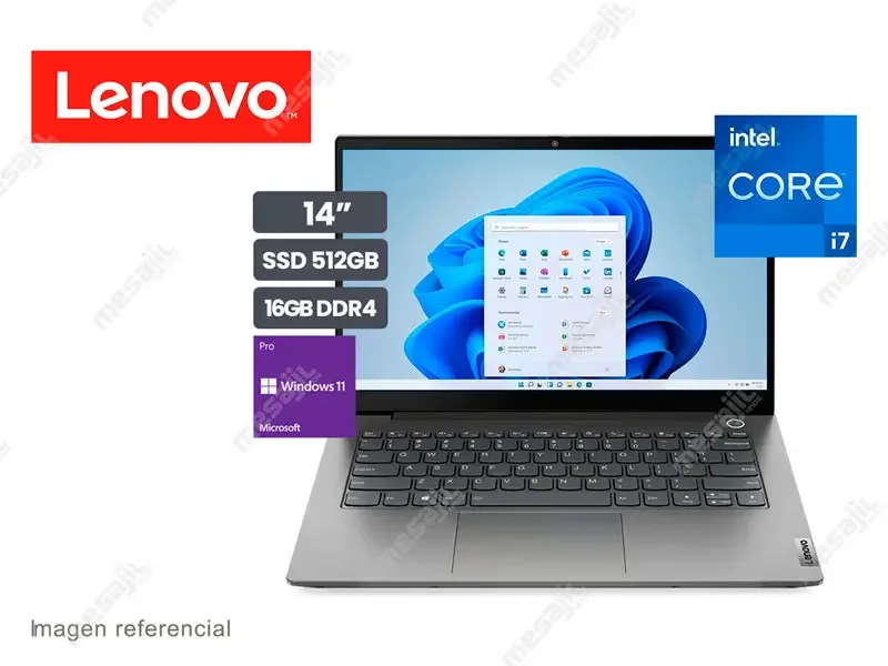 Laptop Lenovo ThinkBook14 G4 IAP  Intel Core i7-1255U 16GB/SSD512GB/14"  W11Pro