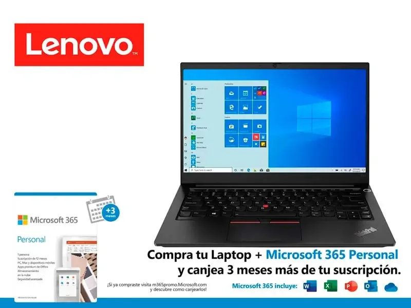 Laptop Lenovo ThinkPad E14 Gen 2 Intel Core i7-1165G7 16GB/SSD 512GB/V2GB/14"/W10Pro
